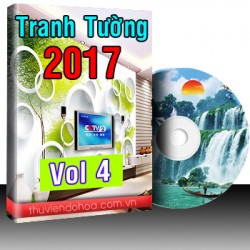 Tranh tường 2017 Vol 4 (1000 mẫu)