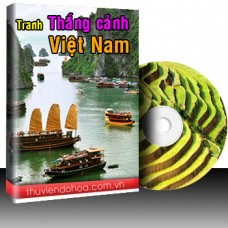 Tranh thắng cảnh Việt Nam Vol 1 (309 mẫu)