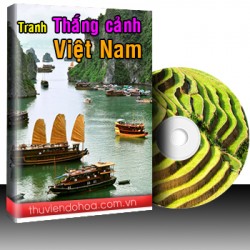 Tranh thắng cảnh Việt Nam Vol 1 (309 mẫu)