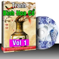 Tranh bình hoa cổ Vol 1 (135 mẫu) Tranh bình hoa cổ Vol 1 (135 mẫu)