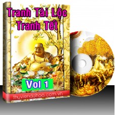 Tranh Tài Lộc - Tranh Tết PSD (130 mẫu)