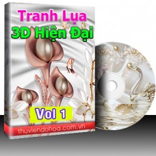 Tranh Lụa 3D, Kim Cương, Dát Vàng Vol 1