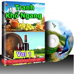 Tranh Khổ Ngang Vol 1 (408 mẫu)