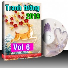 Tranh tường 2019 Vol 6 (295 mẫu)