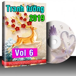 Tranh tường 2019 Vol 6 (295 mẫu)