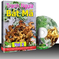 Tranh Ngựa Bát Mã Vol 2 (473 mẫu)
