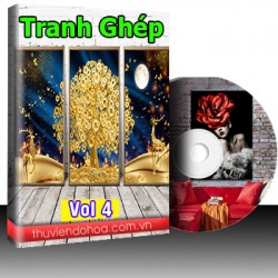 Tranh Ghép vol 4 (195 mẫu)