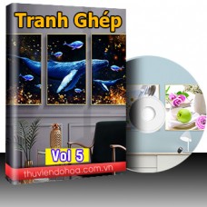 Tranh Ghép vol 5 (528 mẫu)