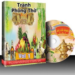 Tranh Phòng Thờ vol 1 (165 mẫu)
