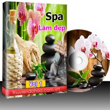 Tranh Spa làm đẹp vol 1 (747 mẫu)