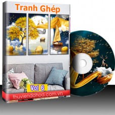 Tranh ghép vol 6 (780 mẫu)