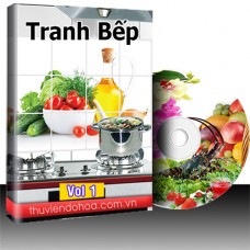 Tranh Bếp vol 1 (1686 mẫu)