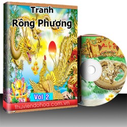 Tranh Rồng Phượng  vol 2 (446 mẫu)