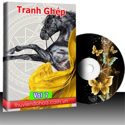 Tranh Ghép vol 7 (906 mẫu)