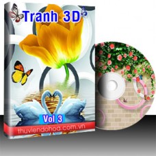 Tranh 3D vol 3 (954 mẫu)