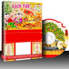 Vector lịch tết năm mới