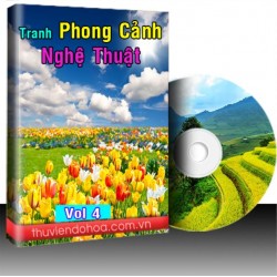 Tranh phong cảnh nghệ thuật vol 4 (14071 mẫu)