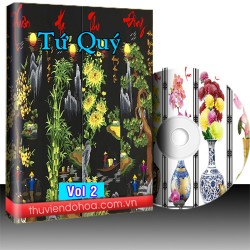 Tranh tứ quý vol 2 (69 mẫu)