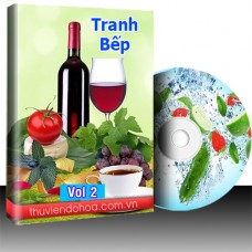 Tranh bếp vol 2 (3288 mẫu)