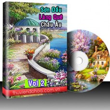 Tranh sơn dầu châu âu vol 2 (453 mẫu)