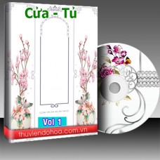 Tranh cửa tủ vol 1 (1802 mẫu)
