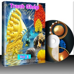 Tranh ghép vol 8 (4429 mẫu)