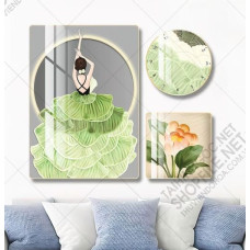 File psd tranh đồng hồ nhiều tấm